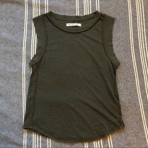 free people muscle tee sz m